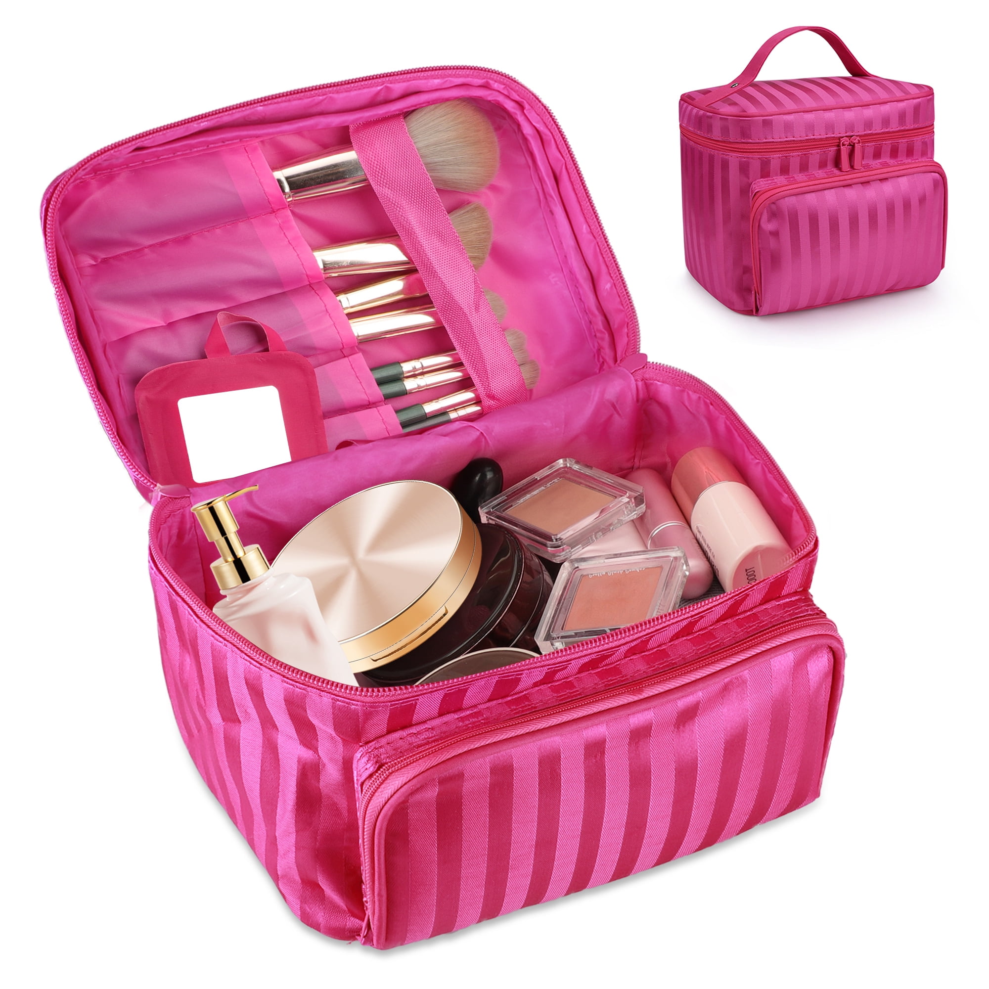 EEEkit Waterproof Toiletry Bag, Makeup Storage Organizer w/ Handle for ...