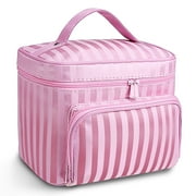 EEEkit Waterproof Toiletry Bag, Makeup Storage Organizer w/ Handle for Women, 8.7x6.3x6.7"