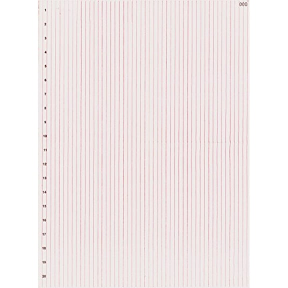 EEG Paper 405MM X 300MM X 1000 Sheets, 21 Channels (1)