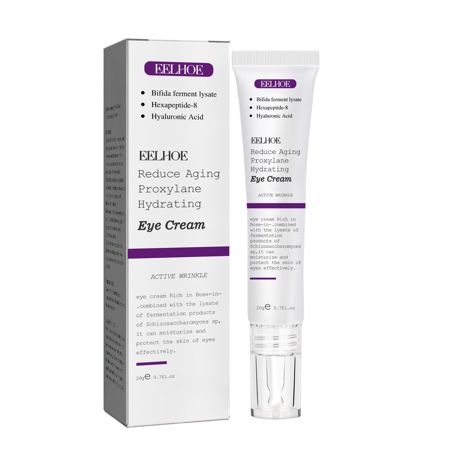 EELHOE Anti Aging Moisturizing Eye Cream 20g, Hydrating and Firming Eye