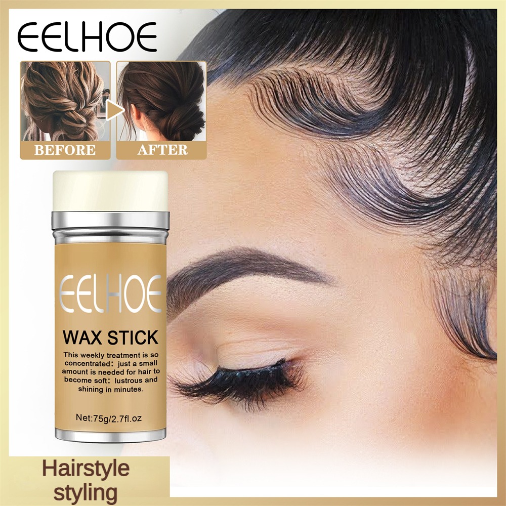 EELHOE Hair Wax Stick Fixed Hairstyle Finishing Broken Hair Long