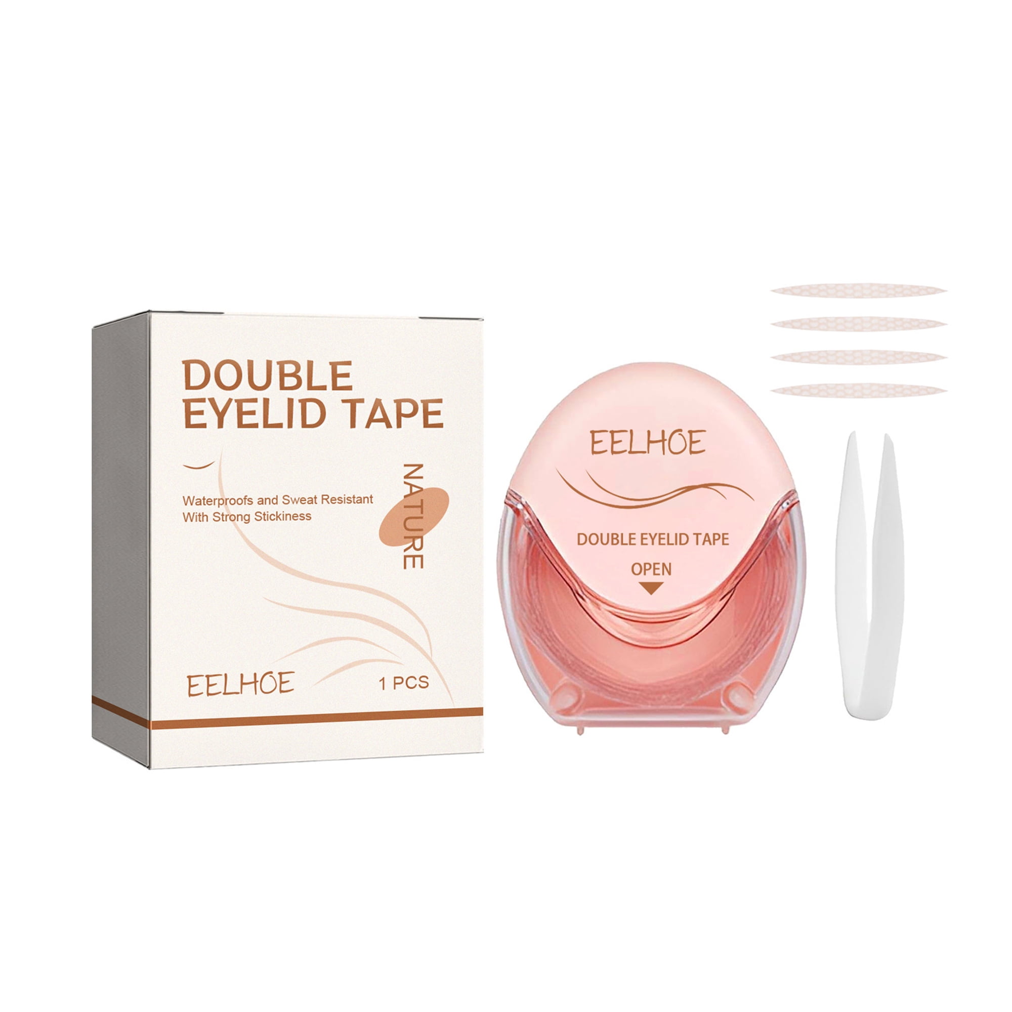 EELHOE Natural Double Eyelid Tape Waterproof Eyelid Lift Strip