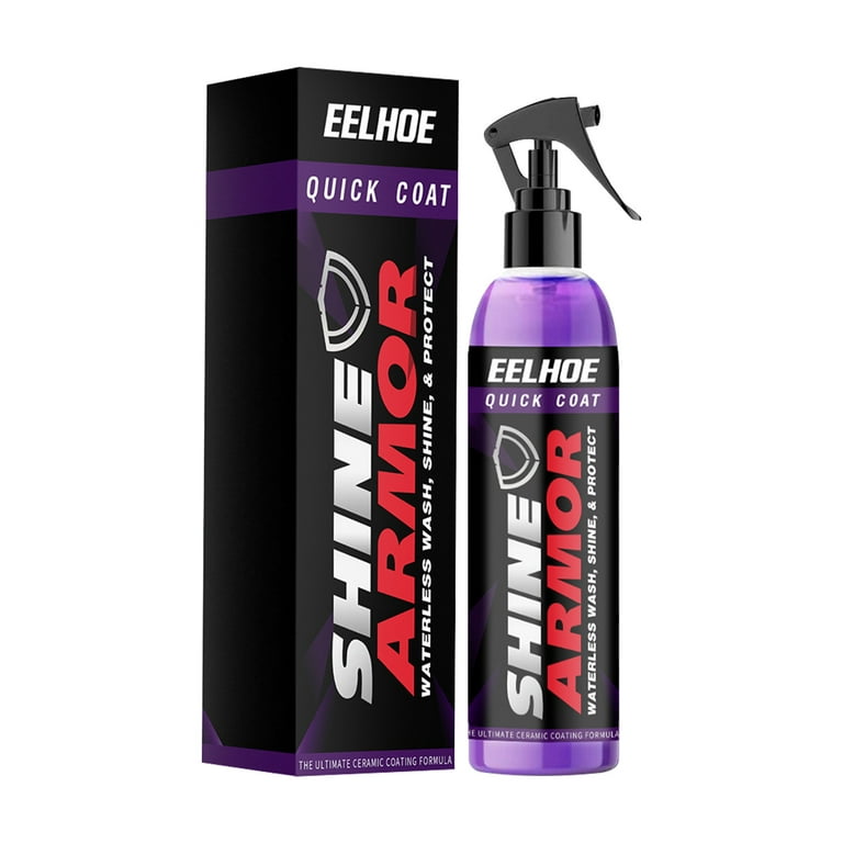 Shine Armor Car Wax with Carnauba Wax - Liquid Spray Wax for Car