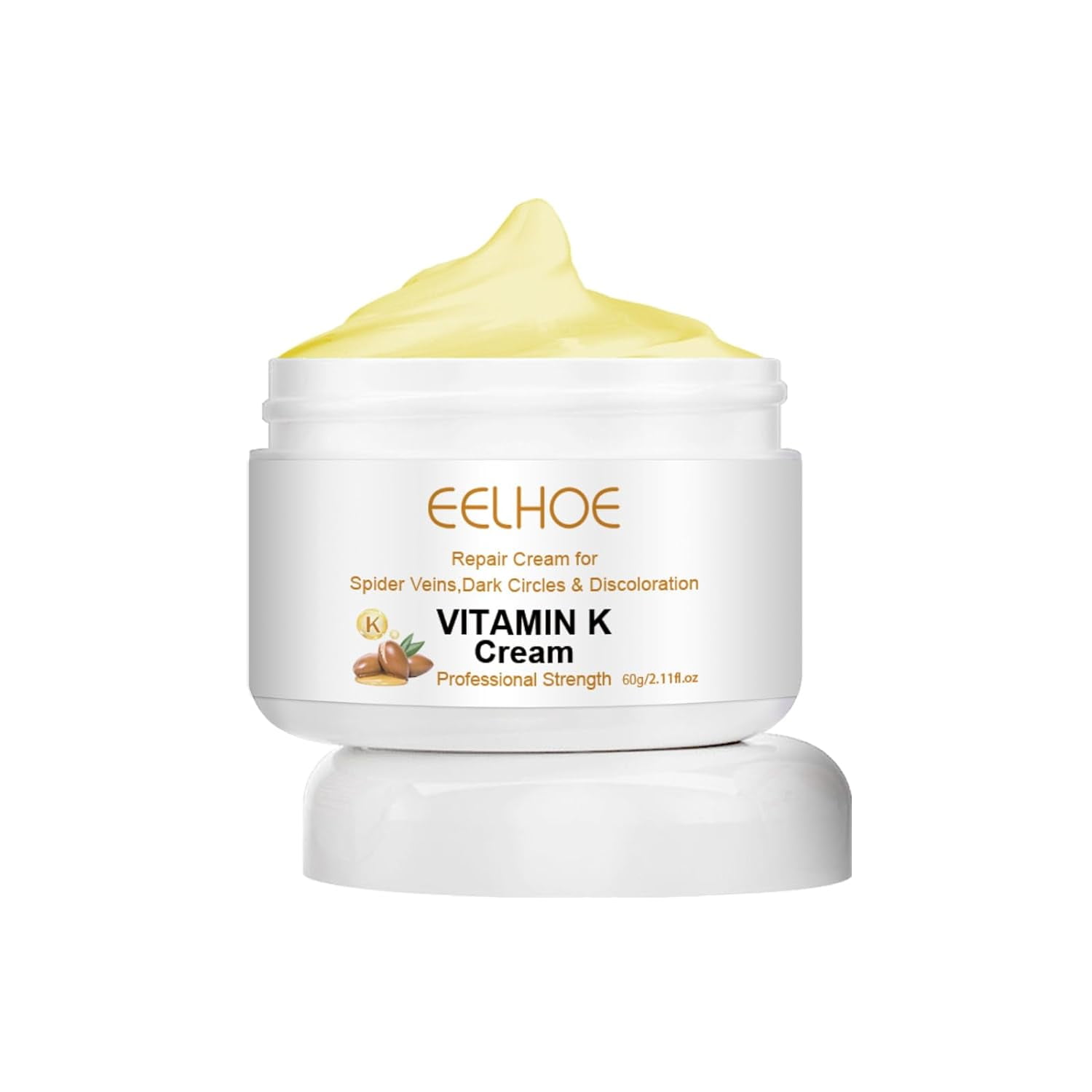 EELHOE Vitamin K Cream Leg Bruises Bumps Swelling Earthworm Legs