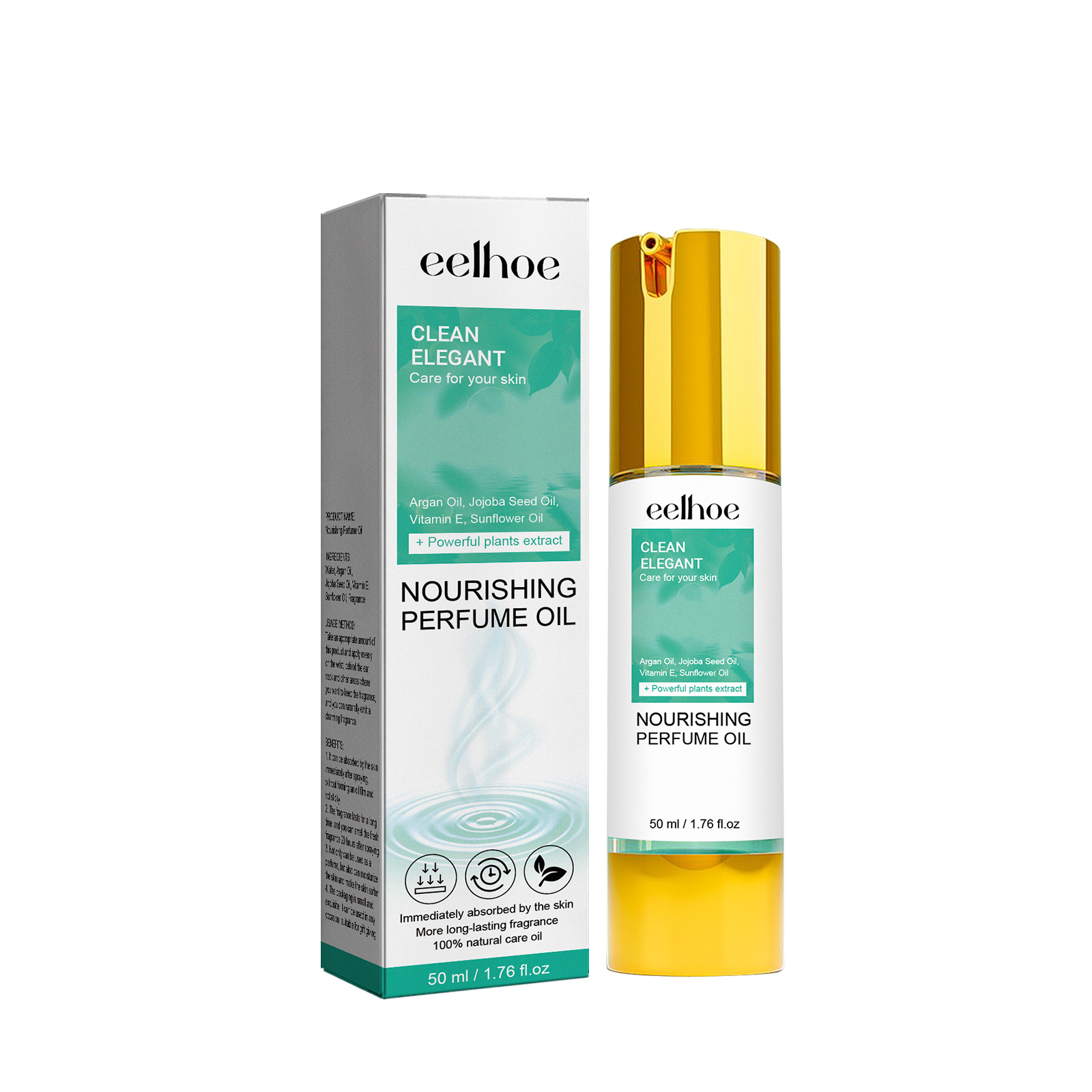 EELHOE Women‘s Fresh Perfume Natural Fresh Light Fragrance Perfume