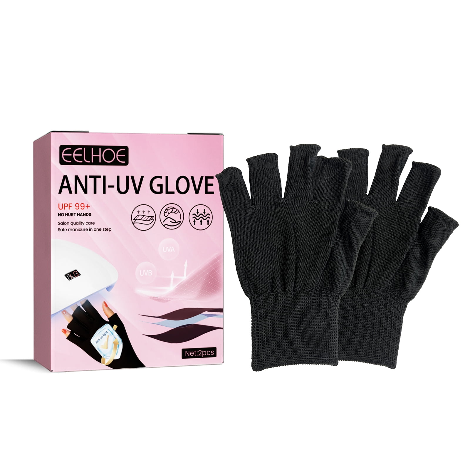 EELHOE manicure UV gloves manicure lamp special antitanning hand