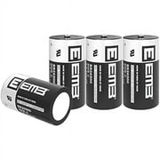 EEMB 4Pack ER26500 C Size 3.6V Lithium Battery High Capacity Li-SOCL₂ Non-Rechargeable Battery LS26500 SB-C01 TL-2200 for Automobile tire Pressure Monitor,Smart Card,Electricity Meter,Wireless Tools