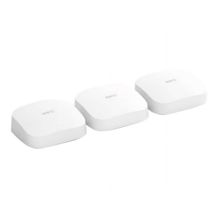 eero - Pro 6 AX4200 Tri-Band Mesh Wi-Fi 6 System (3-pack) - White