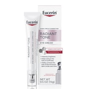Eucerin Radiant Tone Eye Cream, Dark Circle Corrector with Thiamidol and Hyaluronic Acid, 0.5 oz
