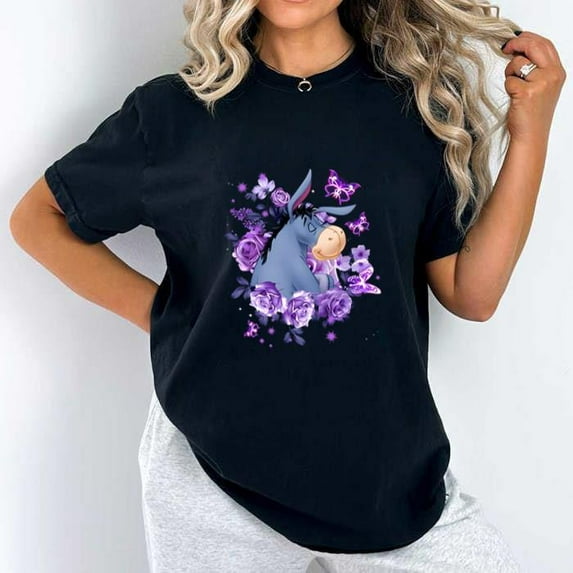 EEYORE-Unisex COMFORT COLOR T-SHIRT, for men & women, up to size 4XL