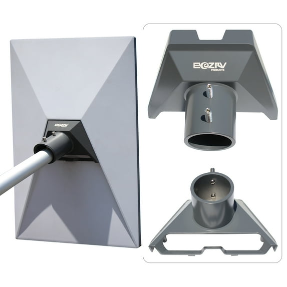 EEZ RV Products Pipe Adapter for Starlink Gen 3 Standard Dish, Starlink V3 Pole Adaptor