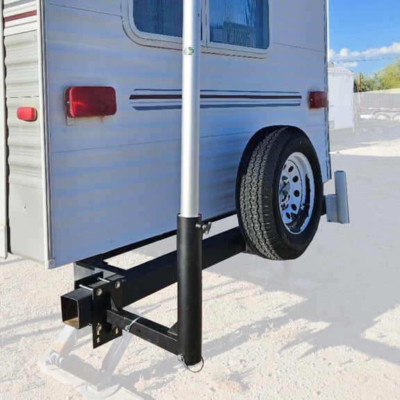 EEZ RV Products RV Starlink(Flag)Pole Frame/Hitch/Bumper Mount 3 in 1Fits Poles up to 2.50 inches O.D.