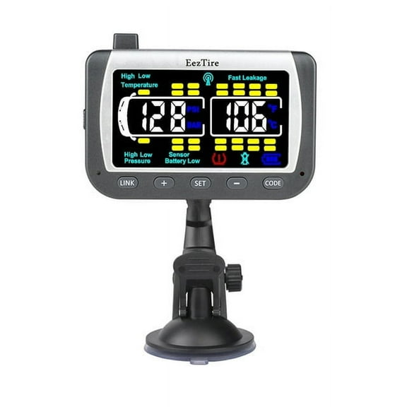 EEZTire-Color Monitor Real-Time/24x7 Tire Pressure Monitoring System - Color Monitor Only