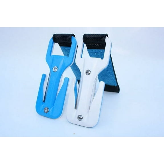 EEZYCUT Trilobite Webbing and Line Knife - Flexi Mounted - Blue/White