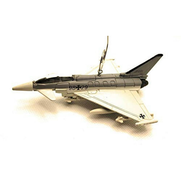 EF-2000 Eurofighter Typhoon Jet Aircraft Airplane Christmas Ornament German