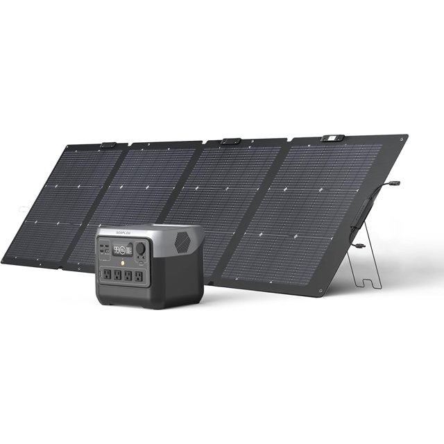 EF ECOFLOW Portable Power Station RIVER 2 Pro, 768Wh LiFePO4 Battery