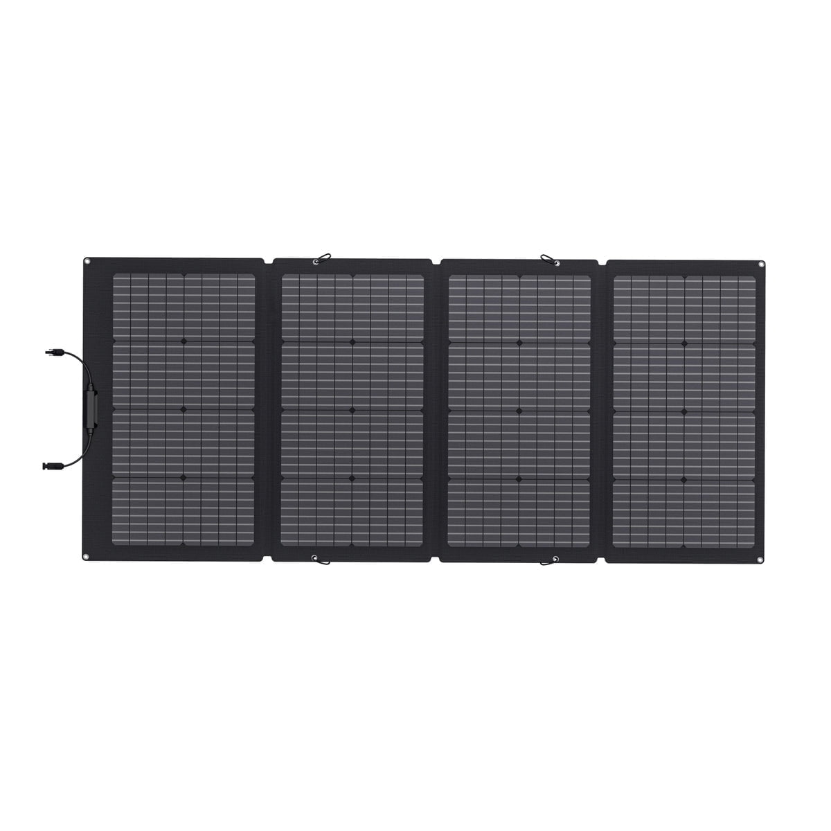 EF EcoFlow 220W Portable Solar Panel for Power Station, Foldable Solar Charger with Adjustable Kickstand, Waterproof IP67 for Outdoor Camping,RV,off Grid System