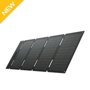 EF EcoFlow 45W Portable Solar Panel, 25% High Conversion Efficiency, N Type Solar Cell for Power Stations, Camping, Foldable Hanging Lightweight Solar Panel, IP68 Waterproof