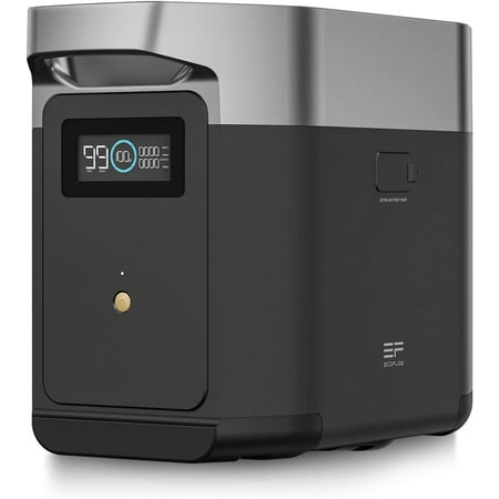 EF EcoFlow Delta 2 Smart Extra Battery, 1024Wh LiFePO4 Expansion Battery for Power Station DELTA2