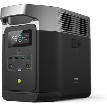 EF EcoFlow Portable Power Station DELTA 2 Lite 950Wh LFP Battery Solar Generator,1800W AC Output for Outdoor Camping,Home Backup,Emergency,RV, Walmart Exclusive