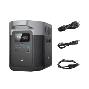 EF EcoFlow Portable Power Station DELTA 2 Max Lite, 1900Wh Capacity LFP Battery, Full Charge in 1 Hr, Solar Generator for Home Backup Power Camping RV(Solar Panel Optional)