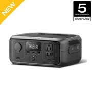 EF EcoFlow Portable Power Station RIVER 3 230, 230Wh LiFePO4 Battery,300W Surge to 600W AC Output,Fast Charging Solar Generator for Outdoor,Camping,Home Use