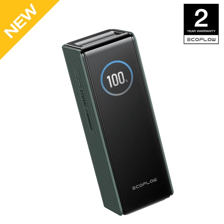 EF EcoFlow Rapid Power Bank 25,000mAh, 170W Portable Charger with