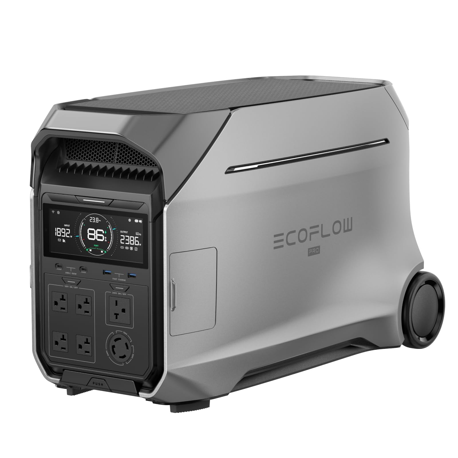 EF EcoFlow DELTA Pro 3 Portable Power Station, 4096Wh LFP Battery