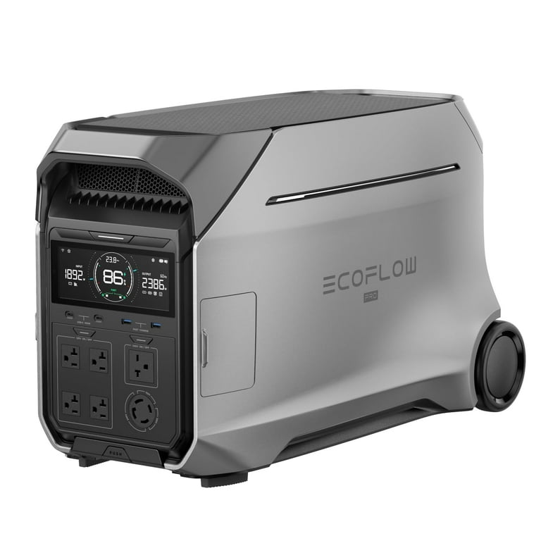 EF EcoFlow DELTA Pro 3 Portable Power Station, 4096Wh LFP Battery