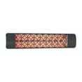 thumbnail image 1 of Eurofase Heating - 4000 Watt Electric Infrared Dual Element Heater-240 Voltage-Black Finish-Clover Decorative Fascia, 1 of 8