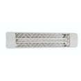 thumbnail image 1 of Eurofase Heating - 4000 Watt Electric Infrared Dual Element Heater-277 Voltage-Stainless Steel Finish-Clover Decorative Fascia, 1 of 8