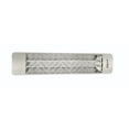 thumbnail image 1 of Eurofase Heating - 4000 Watt Electric Infrared Dual Element Heater-480 Voltage-Stainless Steel Finish-Chevron Decorative Fascia, 1 of 8
