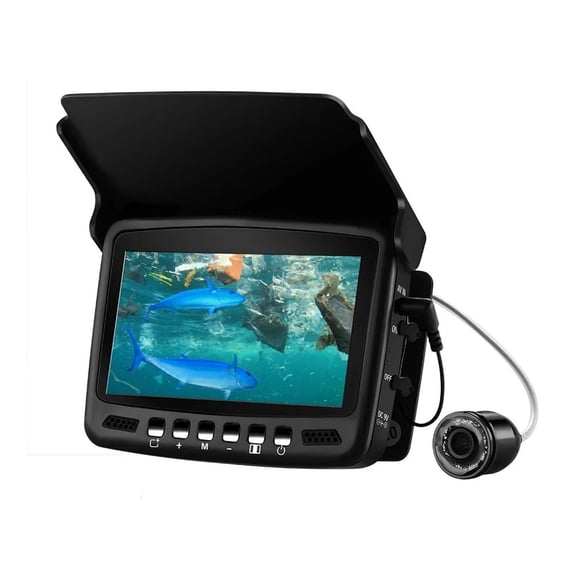 EF43A Fish Finder with 4.3'' LCD, 1000TVL Underwater Camera, IR Night Vision, 15/30m Cable
