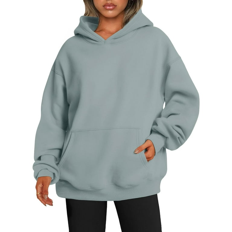 EFAN Womens Hoodies Oversized Sweatshirts Pullover Fleece Sweaters Long  Sleeve With Pockets Winter Fall Outfits Y2k Clothes, Apricot, Small :  : Clothing, Shoes & Accessories