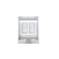 thumbnail image 1 of Eurofase Heating - Dual Duplex Switch Weatherproof Flush Mount and Gang Box 20 Amp Per Pole-White Finish, 1 of 3