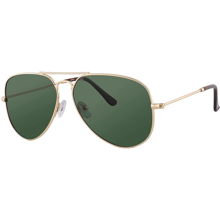 Polarized UV400 Retro Aviator Sunglasses for Men Women Classic Driving Running GRINDERPUNCH Polarized Aviator Sunglasses Men Women Retro  main image 2