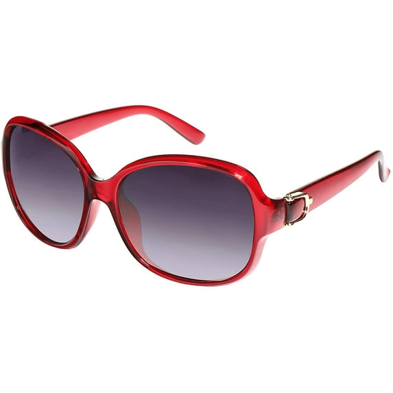 EFEClassic Oversized Polarized Sunglasses for Women Composite TR90 Frame UV 400 Protection Fashion Retro Eyewear