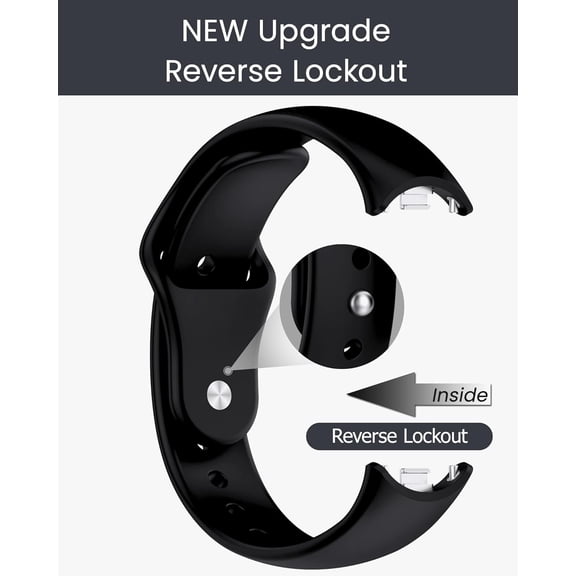 EFEMF-2-8 Pack Replacement Bands for Xiaomi Mi Band 10/9/8, Soft Sporty Straps, Adjustable Breathable Bands, Quick Release