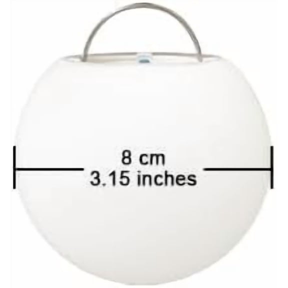 EFEMF-2-Pack 3-Inch Rechargeable LED Orb Lights  16 Color Glow Spheres, 4 Modes, Waterproof Ambient Lighting Balls, Glowing Orbs for Indoor, Outdoor, Pool, Room, and Patio Decor