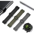 thumbnail image 1 of EFEMF-3 Pack Stretchy Nylon Watch Bands Compatible with Garmin Instinct 2/3 45mm/1 Solar,22mm Soft Breathable Adjustable Sports Strap for Instinct 2 Surf/Tactical/Esports/Tide Accessory, 1 of 2