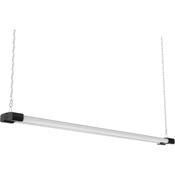 EFEMF-4 FT 40W LED Shop Light Fixture with Inline Switch, Hanging or Flush Mount, Bright Daylight 5000K for Garage Workshop Basement (2)