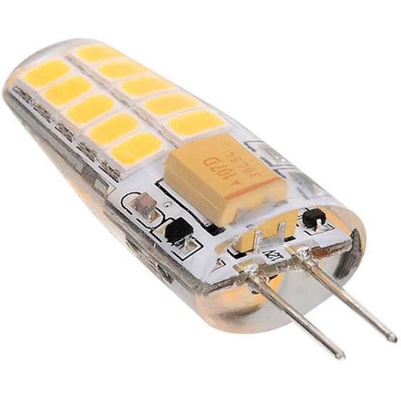 EFEMF-5W G4 LED Light Bulbs(8 Pack) AC/DC 12V Bi-Pin Base Ceiling Recessed Puck Light Bulb LED Replacement Halogen Bulb 50W Equivalent,360 Degree Beam Angle,3000K Warm White