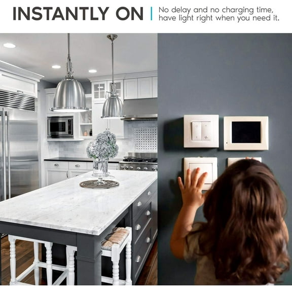 EFEMF-A19 LED Light Bulb 60W Equivalent, 5000K Bright White Dimmable, 800 Lumens, Standard LED Bulb 9W, E26 Base, Energy Star, Enclosed Fixture Rated, Perfect for Lamps and Home Lighting (4 Pack)