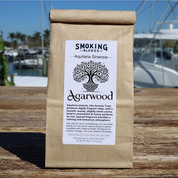 EFEMF-Agarwood Chips100% Natural Aloeswood, Oud Incense Wood for an Aromatic Woody Fragrance Ethically Sourced from The Aquilaria Sinensis Tree (1 oz)
