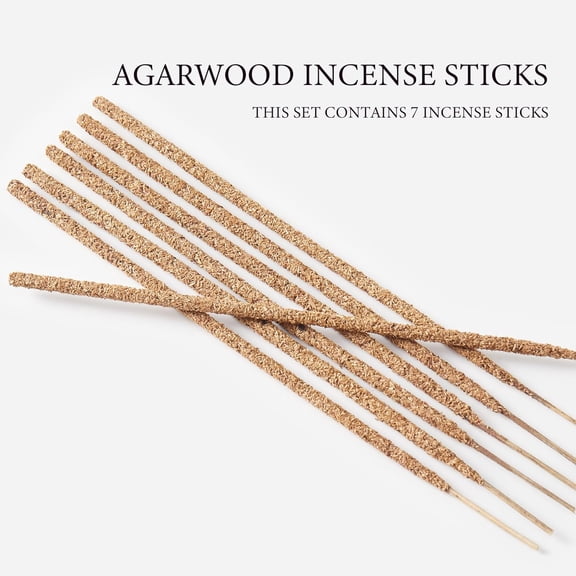 EFEMF-Agarwood Incense Sticks Handmade Natural Incense Sticks for Sleep Aid, Meditation, Relaxation and Stress Relief Gifts