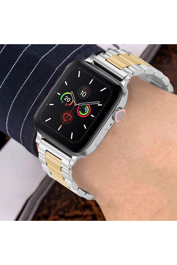 -Compatible with Cubitt Viva Pro Smart Watch Band, Quick Release Stainless Steel Metal Replacement Strap Bracelet Compatible for Cubitt Viva Pro, Viva, Aura Pro 2, 1 / Aura 2, 1 / Terra Smart W