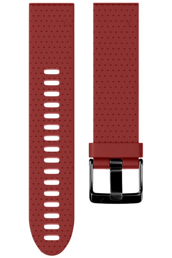 -Compatible with Fenix 5S/6S/7S Bands 20mm Easy Fit Silicone Watch Bands Replacement for Fenix 8 43mm/5S Plus/6S Pro/D2 Delta S Smartwatches(Red)