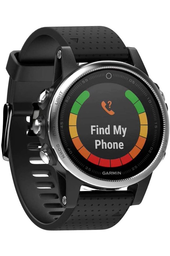 -Compatible Fenix 5S Watch Band Fenix 6S Quickfit Soft Silicone Replacement Strap for Fenix 8 43mm/Fenix 5S Plus/Fenix 6S Pro/Fenix 7S/D2 Delta S Smartwatch(Black Buckle-Black)