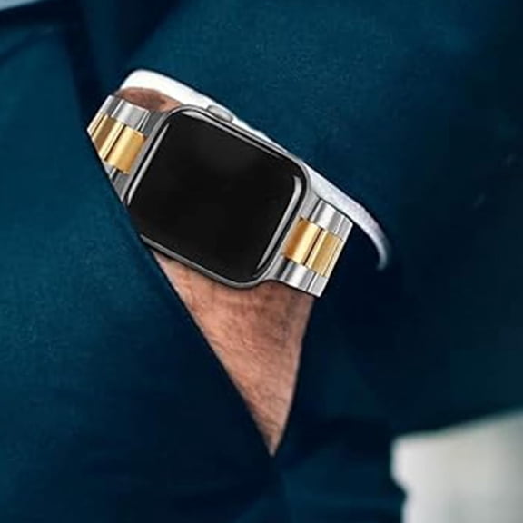 EFEMF-Compatible with Garmin Forerunner 970 bands, Quick Release Stainless Steel Metal Replacement Straps Compatible with Garmin Forerunner 970