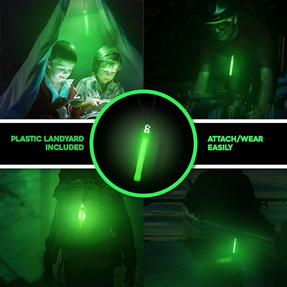 EFEMF-- Industrial 12 Hour Illumination Emergency Safety Chemical Light Glow Sticks 24 Pack